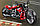 91020 Конструктор DUCATI Скоростной мотоцикл, 849 деталей, Аналог Lego Technic, фото 3