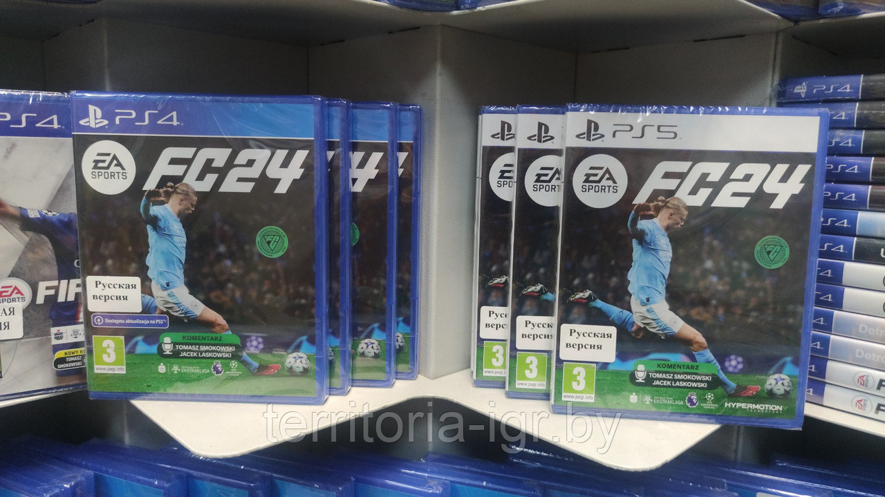 EA Sports FC 24 / FIFA 24 PS5 (Русская версия) - фото 1 - id-p215340901