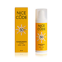 NICE CODE Крем для лица солнцезащитный SPF 50, 30 мл