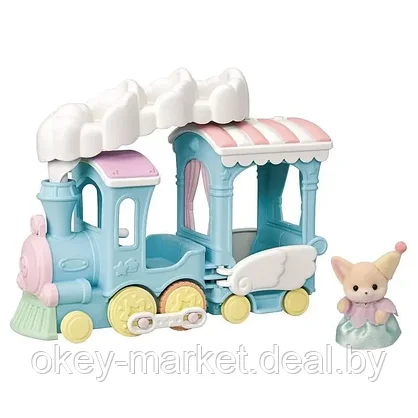 Игровой набор Sylvanian Families Красочный поезд 5702, фото 2