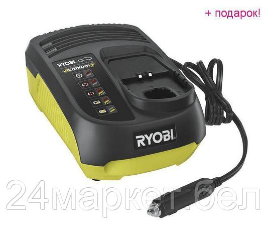 Ryobi ONE + / Зарядное устройство автомобильное RYOBI RC18118C 5133002893, фото 2