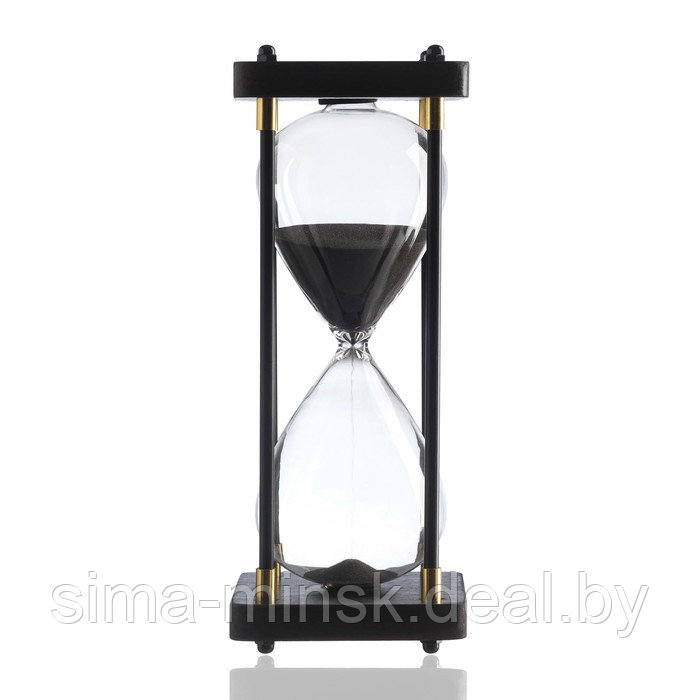 Песочные часы "Бесконечность", на 30 минут, 25 х 9.5 см, песок черный - фото 5 - id-p216255966