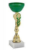 Кубок "Олива" на мраморной подставке , высота 27 см,чаша 10 см арт.095-270-100