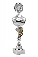 Кубок "Алмаз" на мраморной подставке с крышкой , высота 37 см,чаша 10 см арт.096-250-100 КС100