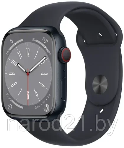 Умные часы Apple Watch 8 ( с яблоком Luxe копия) - фото 1 - id-p148179825