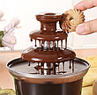 Шоколадный фонтан фондю Chocolate Fondue Fountain Mini, фото 4
