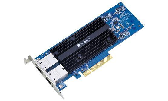 Сетевая карта Synology 10 Gigabit dual port RJ-45 PCIe 3.0 4x adapter(incl LP and FH bracket), фото 2