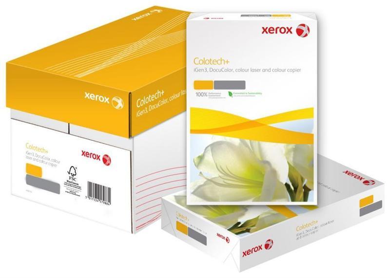 Бумага Бумага XEROX Colotech Plus 170CIE, 200г, SR A3 (450x320мм), 250 листов (кратно 4 шт) - фото 1 - id-p216261955