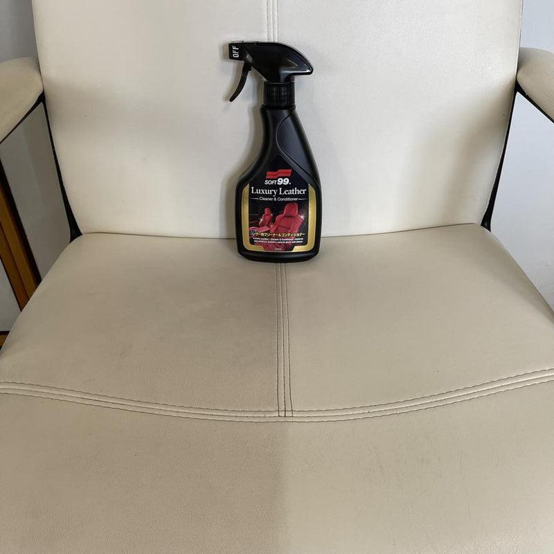 Luxury Leather Cleaner & Conditioner - Очиститель кондиционер для кожи | Soft99 | 500мл - фото 6 - id-p172935430