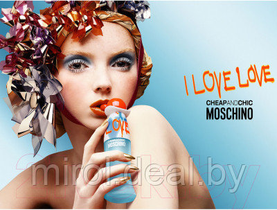 Туалетная вода Moschino Cheap and Chic I Love Love - фото 3 - id-p216264744