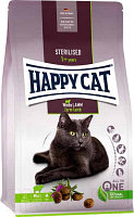 Сухой корм для кошек Happy Cat Sterilised Weide-Lamm Пастбищный ягненок / 70586