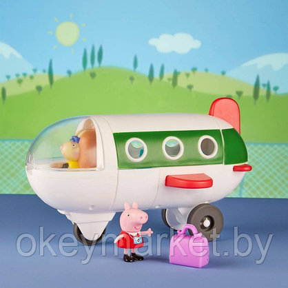 Игровой набор Hasbro Peppa Pig Самолет свинки Пеппы с фигуркой F3557, фото 3