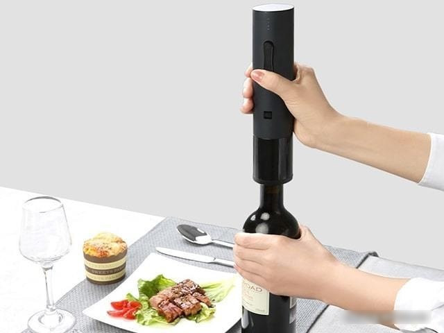 Электроштопор Huo Hou Mini Electric Wine Opener HU0154 - фото 5 - id-p216274343