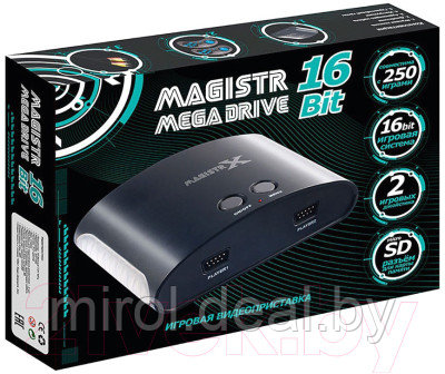 Игровая приставка Sega Magistr Mega Drive 16Bit 250 игр - фото 3 - id-p216278260