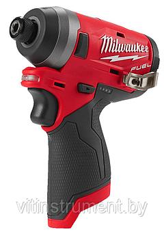 Аккумуляторный субкомпактный импульсный винтоверт Milwaukee M12 FID-202X FUEL (Арт. 4933459823)