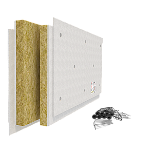 АкустикГипс Basic 70, звукоизоляционная сэндвич-панель, 1200х600х70мм (0,72м2/шт)