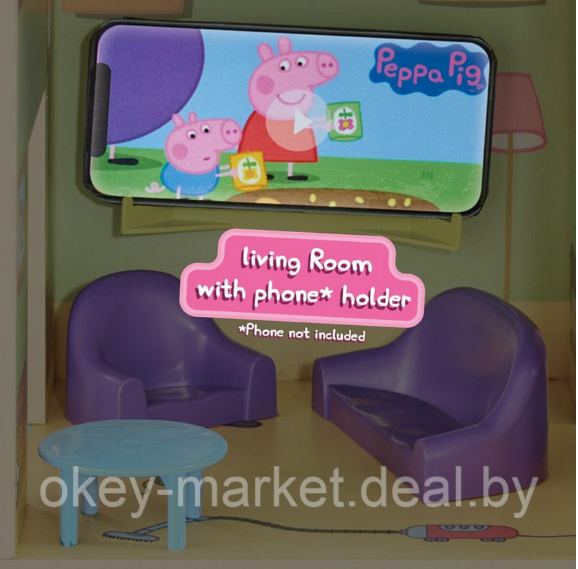 Игровой набор Peppa Pig деревянный Коттедж Делюкс 07321 - фото 6 - id-p216289747