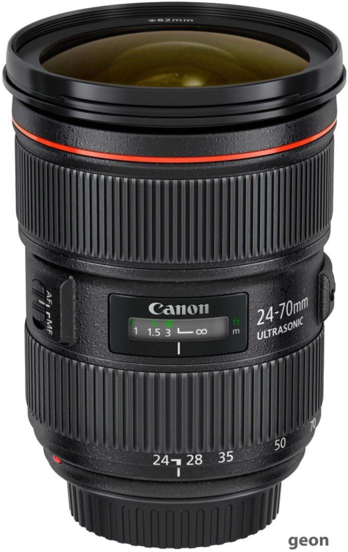 Объектив Canon EF 24-70mm f/2.8L II USM - фото 3 - id-p216294000