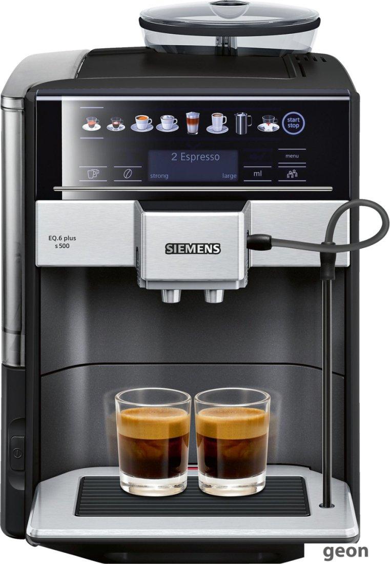 Эспрессо кофемашина Siemens EQ.6 plus s500 TE655319RW