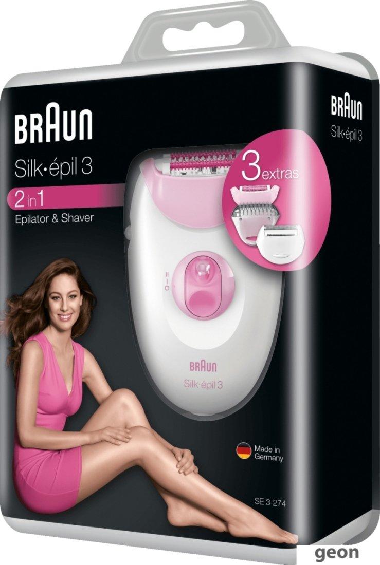 Эпилятор Braun Silk-epil 3 SE 3-274 - фото 3 - id-p216294535