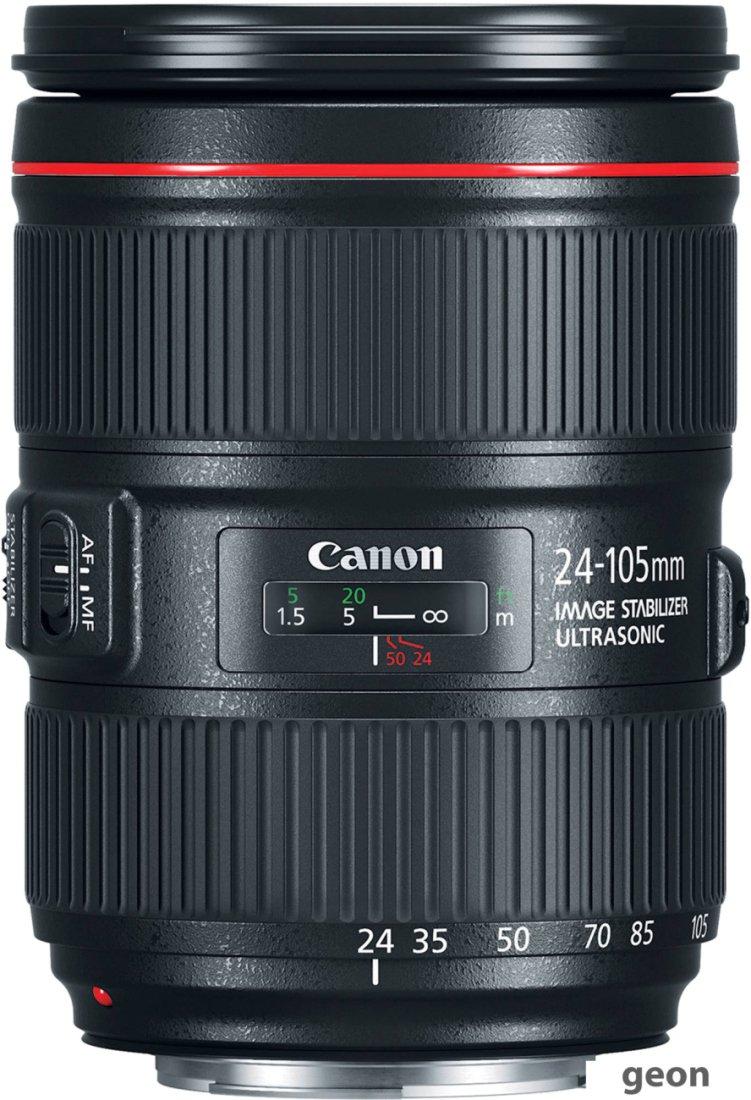 Объектив Canon EF 24-105mm f/4L IS II USM - фото 2 - id-p216294684