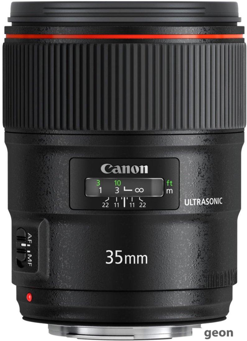 Объектив Canon EF 35mm f/1.4L II USM - фото 2 - id-p216294687