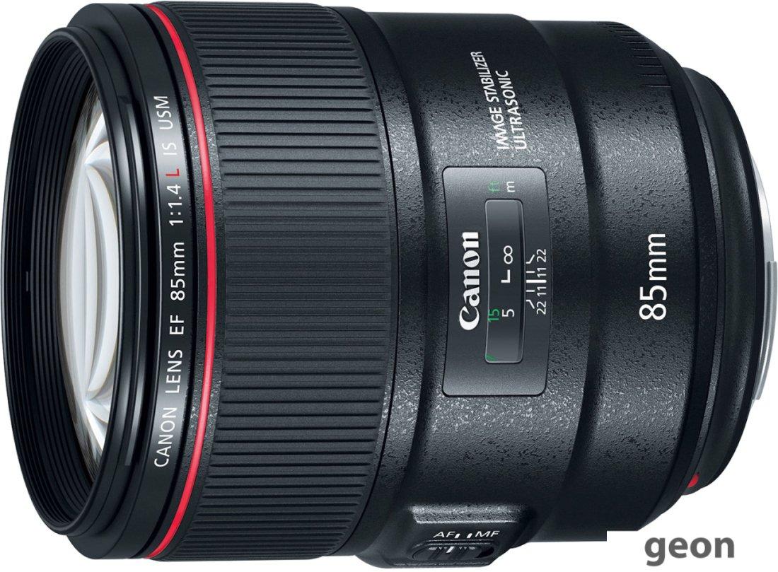 Объектив Canon EF 85mm F/1.4L IS USM - фото 1 - id-p216294691