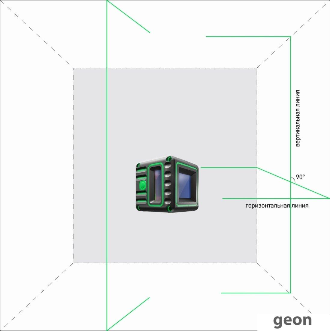 Лазерный нивелир ADA Instruments Cube 3D Green Professional Edition A00545 - фото 2 - id-p216296039