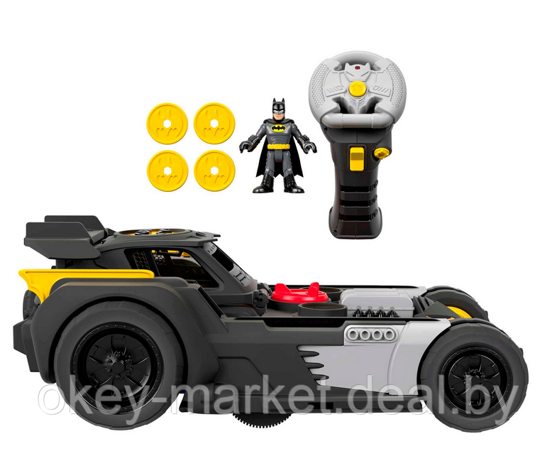 Набор игровой Imaginext Бэтмобиль Transformable Batmobile GMH33 - фото 4 - id-p216308513