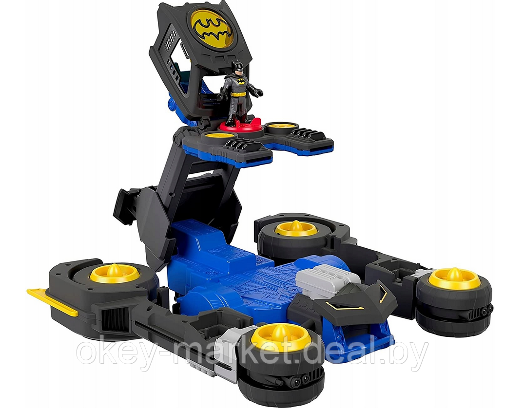 Набор игровой Imaginext Бэтмобиль Transformable Batmobile GMH33 - фото 6 - id-p216308513