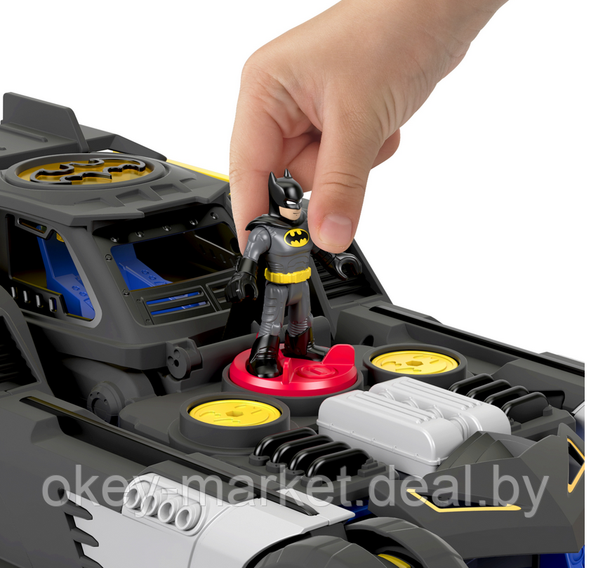 Набор игровой Imaginext Бэтмобиль Transformable Batmobile GMH33 - фото 8 - id-p216308513