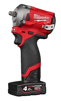 Аккумуляторный субкомпактный импульсный гайковерт Milwaukee M12 FIW38-422X FUEL (3/8") (4933464613)