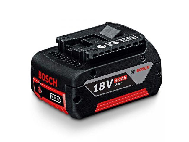 Аккумулятор BOSCH GBA 18В, 4.0 А/ч, Li-Ion (18.0 В, 4.0 А/ч, Li-Ion) - фото 1 - id-p216311347