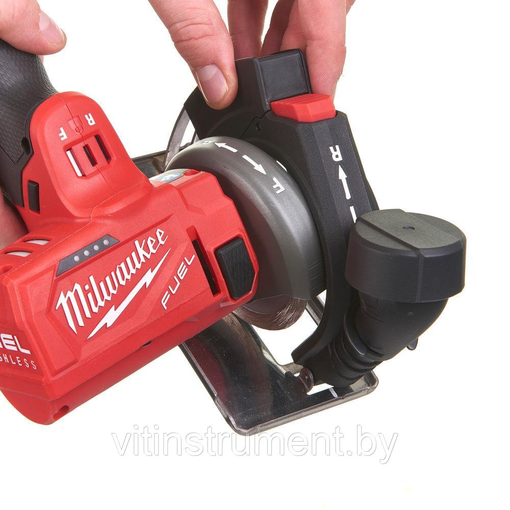 Субкомпактная многофункциональная отрезная машина Milwaukee M12 FCOT-422X FUEL (Арт. 4933464619) - фото 8 - id-p216311236