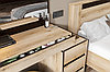 Спальня Прага модульная набор 3 дуб венге/дуб делано фабрика SV-мебель, фото 5