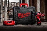 Аккумуляторная безударная дрель-шуруповерт Milwaukee M12 BDD-201С (Арт. 4933479439), фото 6