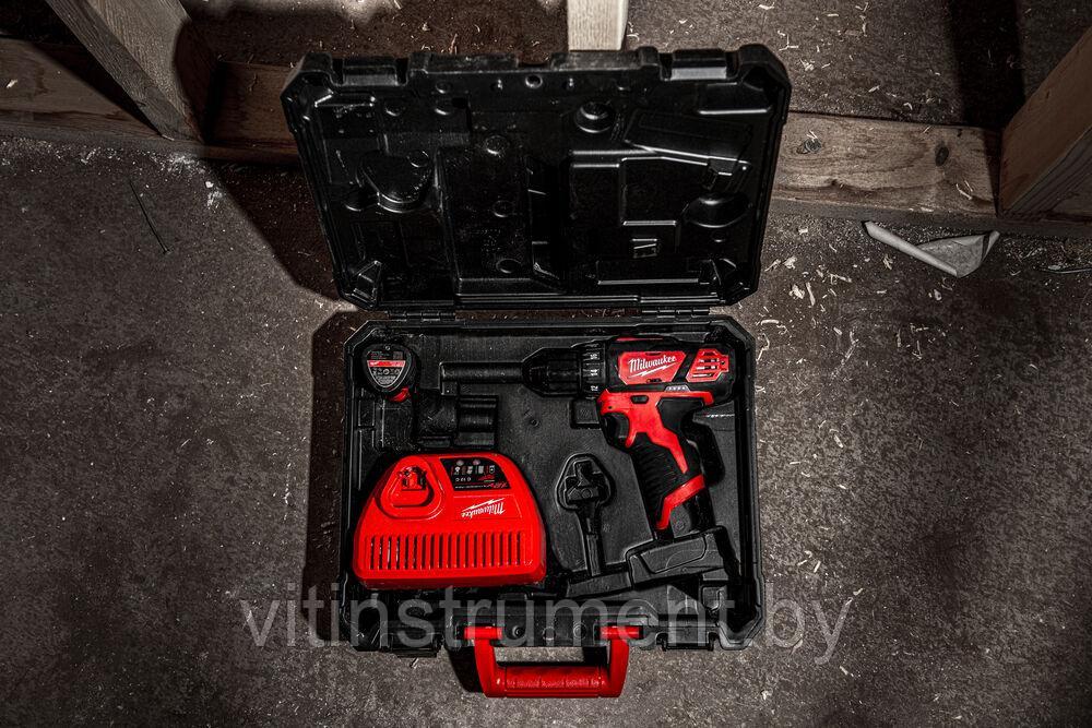 Аккумуляторная безударная дрель-шуруповерт Milwaukee M12 BDD-202С (Арт. 4933441915) - фото 10 - id-p216312345