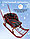 Сидение (матрасик) для санок ника "Дизайн Красные линии", фото 5
