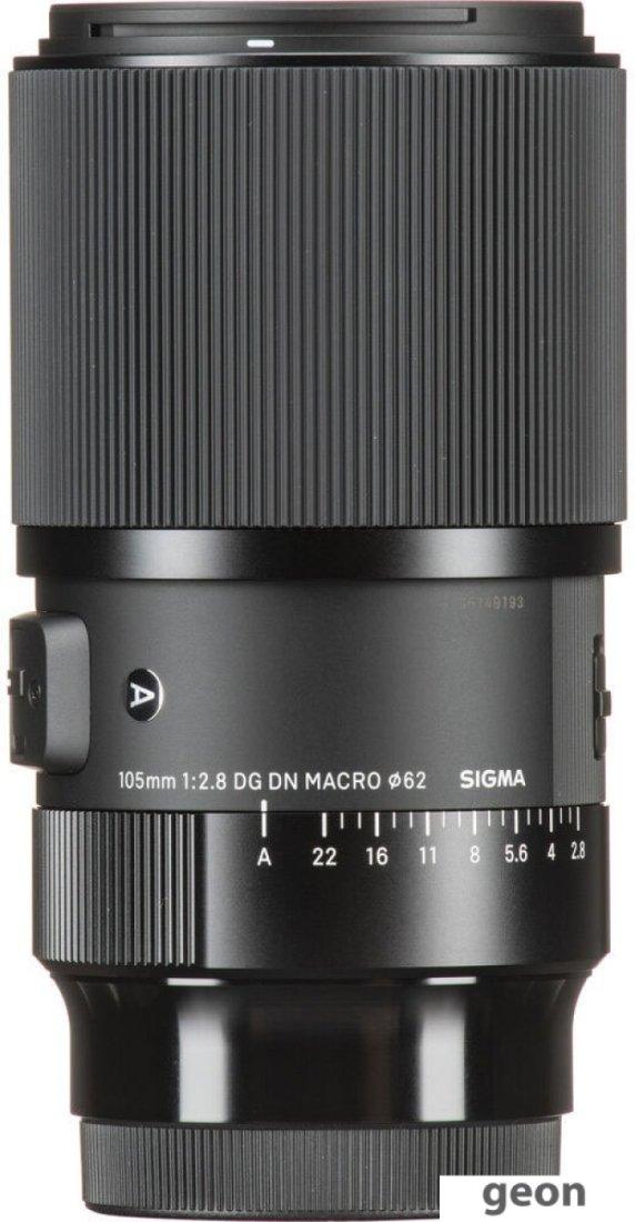 Объектив Sigma 105mm AF F/2.8 DG DN Macro Art для Sony E - фото 2 - id-p216314759