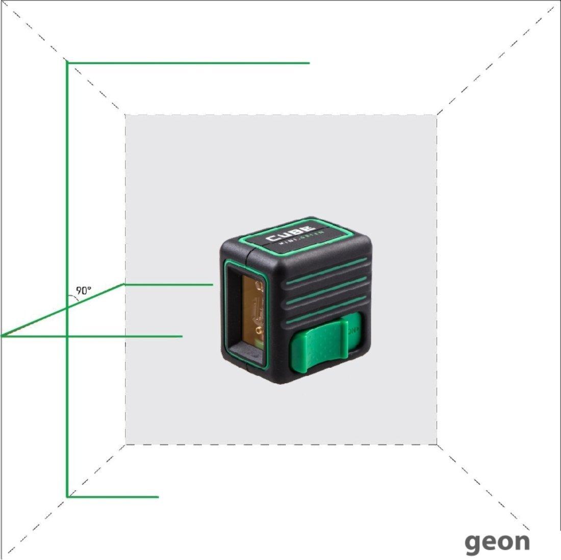 Лазерный нивелир ADA Instruments Cube Mini Green Basic Edition А00496 - фото 3 - id-p216313831