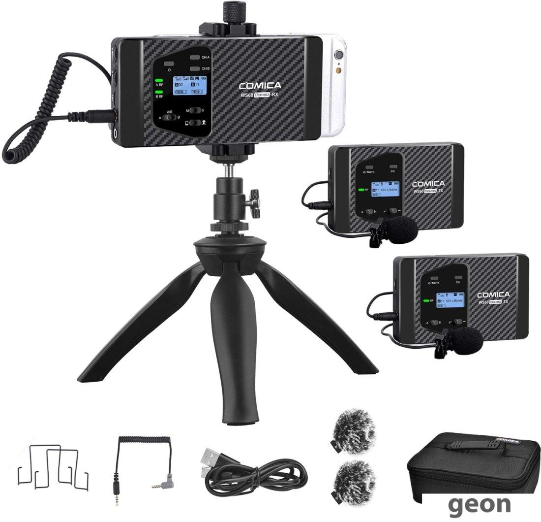Микрофон Comica CVM-WS60 Combo