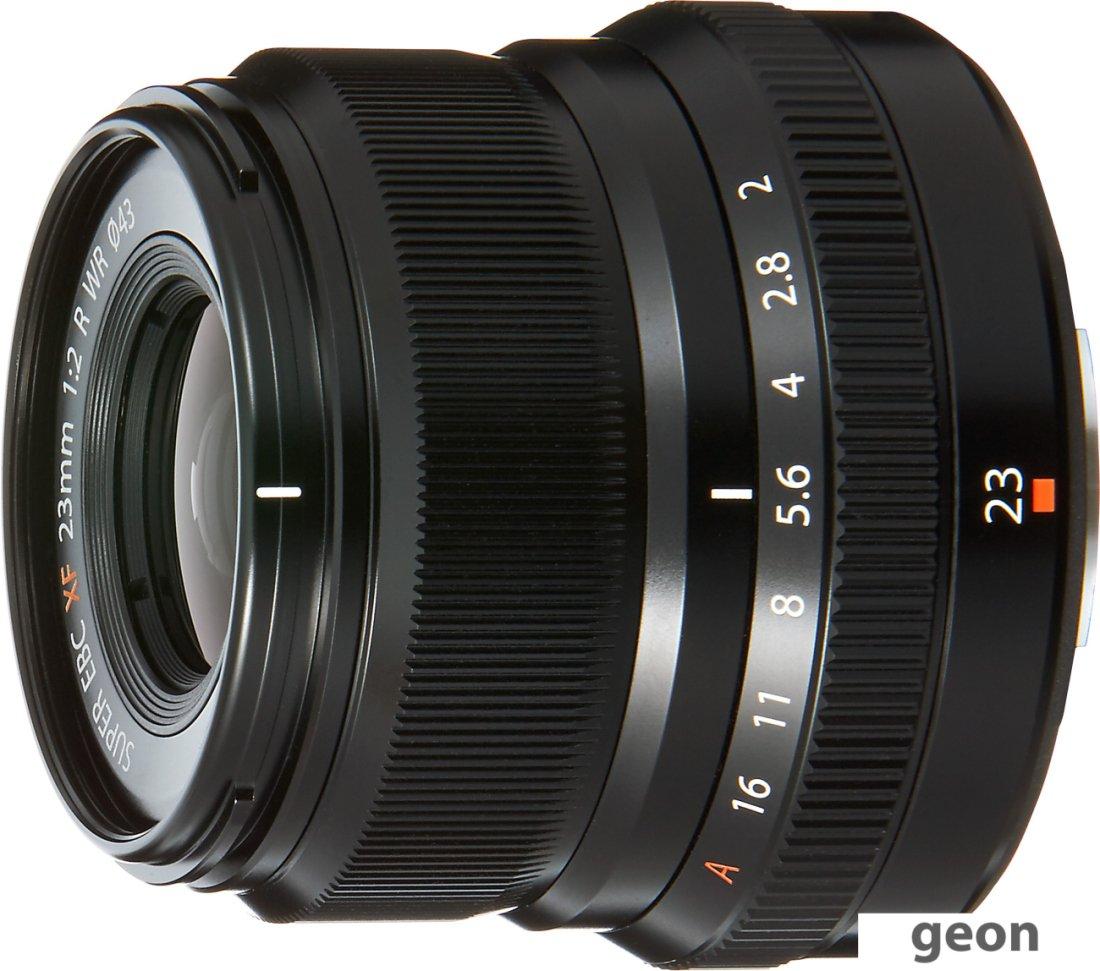 Объектив FUJINON XF23mm F2 R WR (черный) - фото 1 - id-p216313932