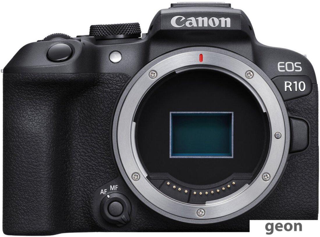 Беззеркальный фотоаппарат Canon EOS R10 Body - фото 1 - id-p216316894