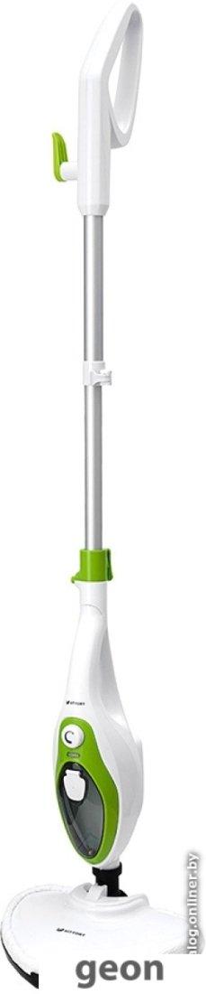 Пароочиститель Kitfort KT-1004-2 (зеленый) - фото 1 - id-p216313963