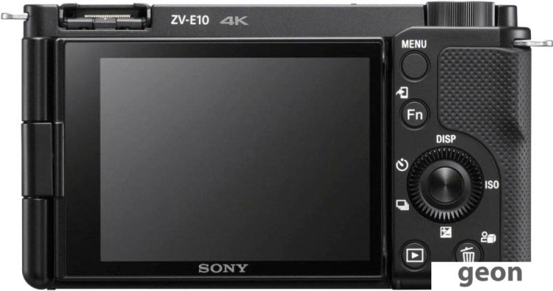 Беззеркальный фотоаппарат Sony ZV-E10 Body (черный) - фото 2 - id-p216314993