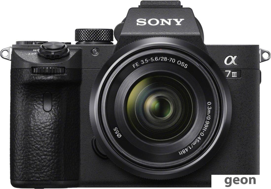 Беззеркальный фотоаппарат Sony a7 III Kit 28-70mm - фото 1 - id-p216313451