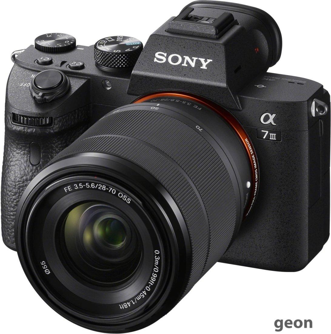 Беззеркальный фотоаппарат Sony a7 III Kit 28-70mm - фото 2 - id-p216313451
