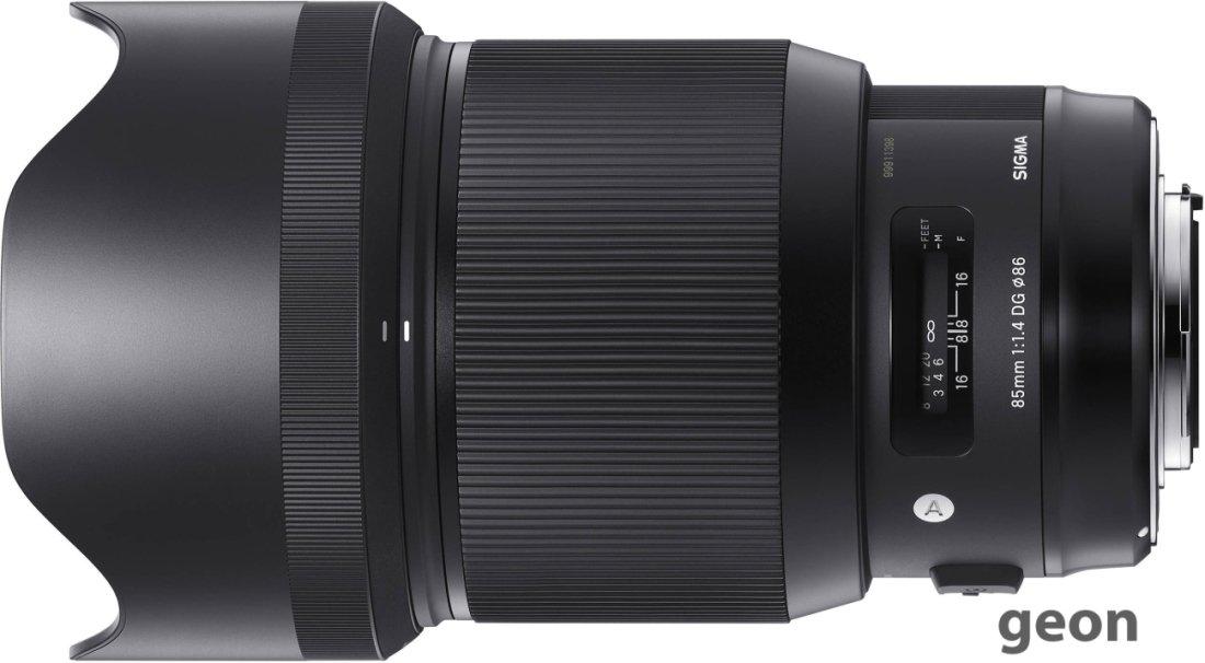 Объектив Sigma 85mm f/1.4 DG HSM Art Lens Nikon F - фото 1 - id-p216313478