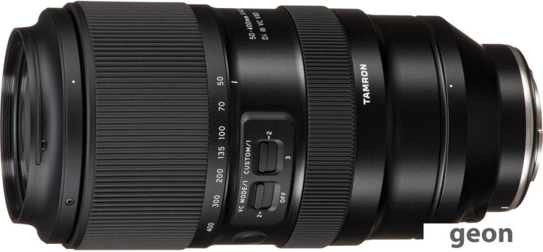Объектив Tamron 50-400mm F4.5-6.3 Di III VC VXD (Model A067) для Sony E