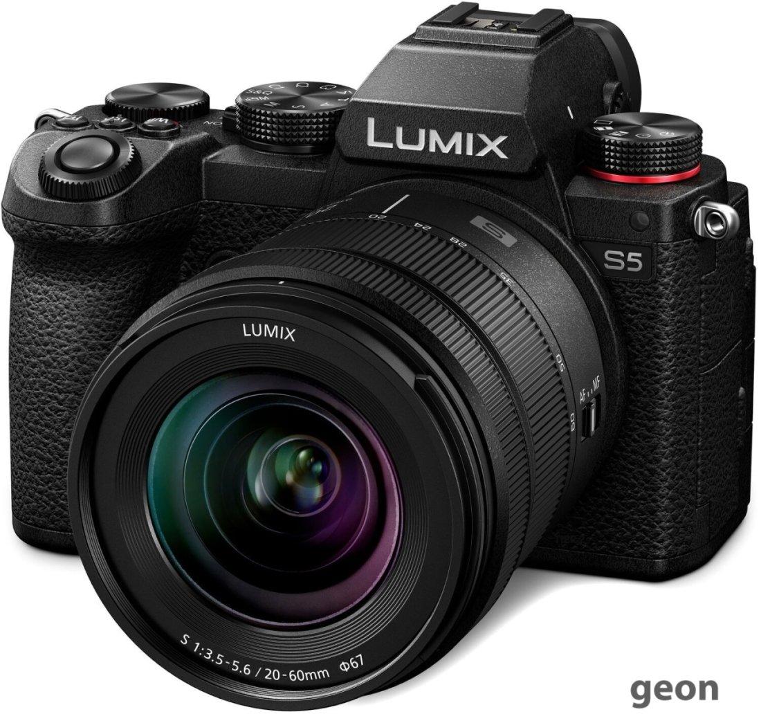 Беззеркальный фотоаппарат Panasonic Lumix S DC-S5K Kit 20-60mm - фото 2 - id-p216314115